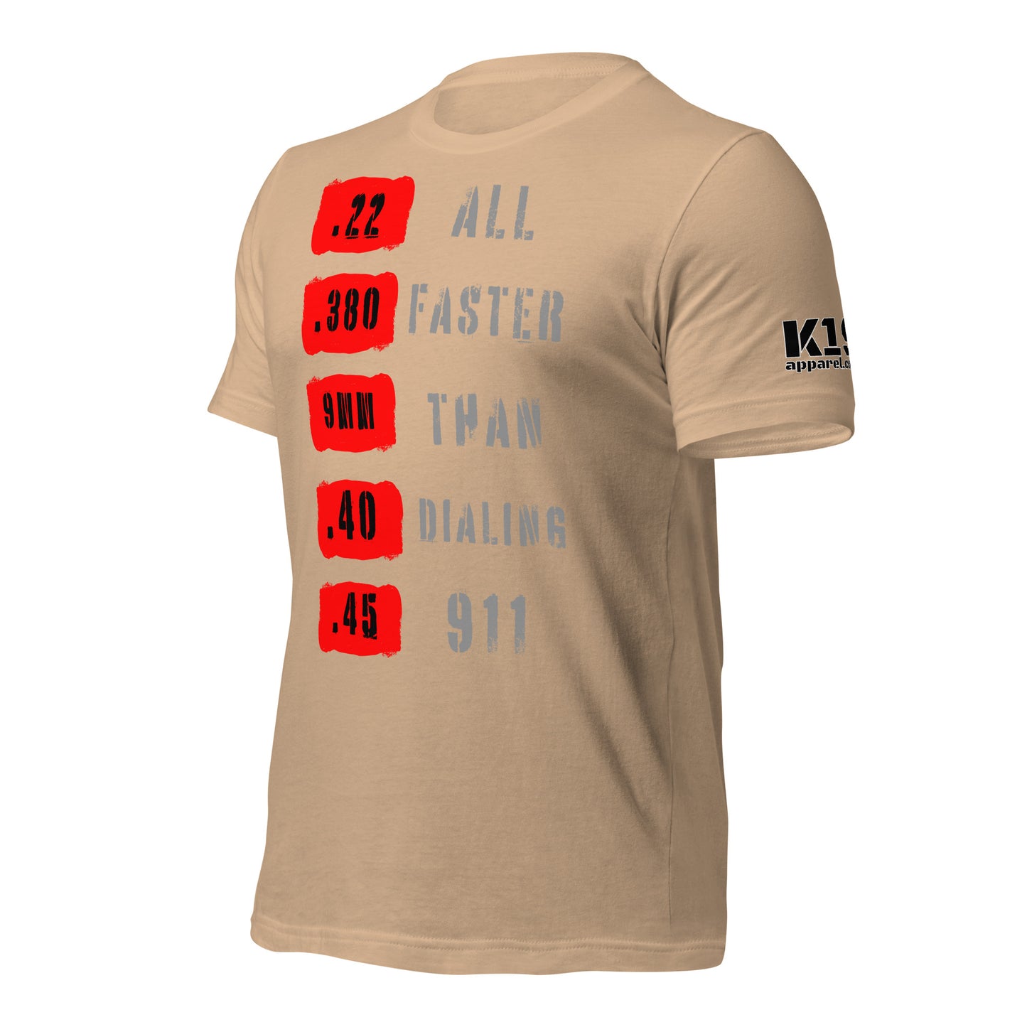 Faster than 9-1-1 t-shirt