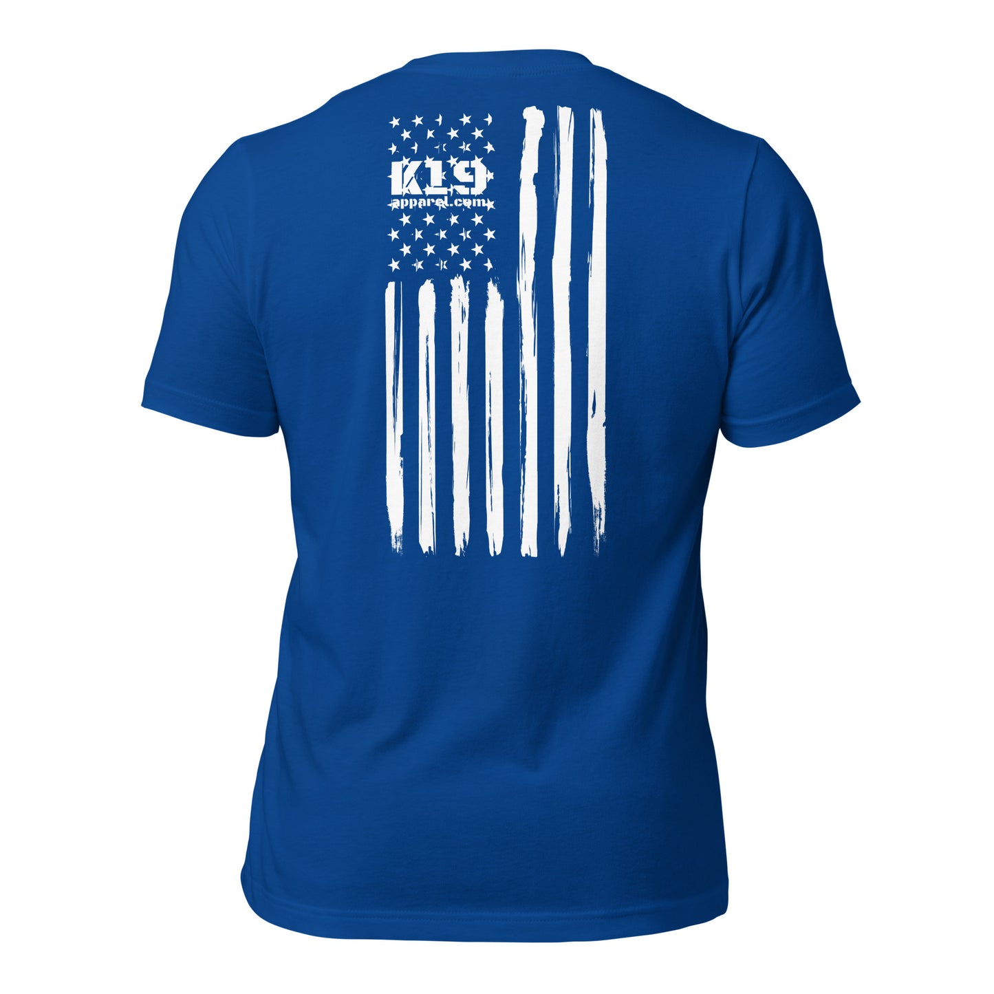 White Vertical flag t-shirt