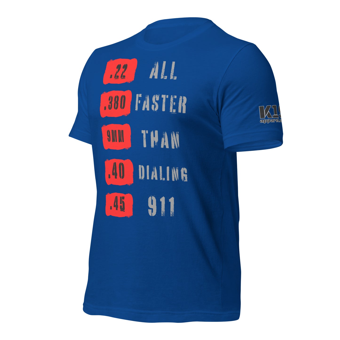 Faster than 9-1-1 t-shirt