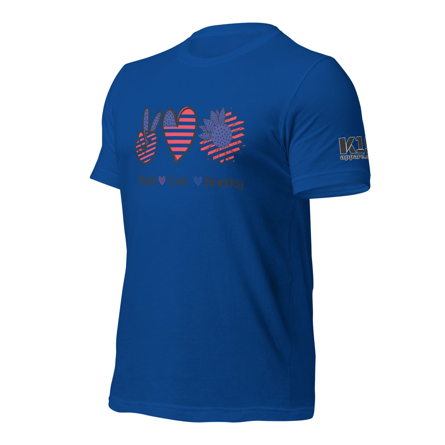 Peace Love and America t-shirt