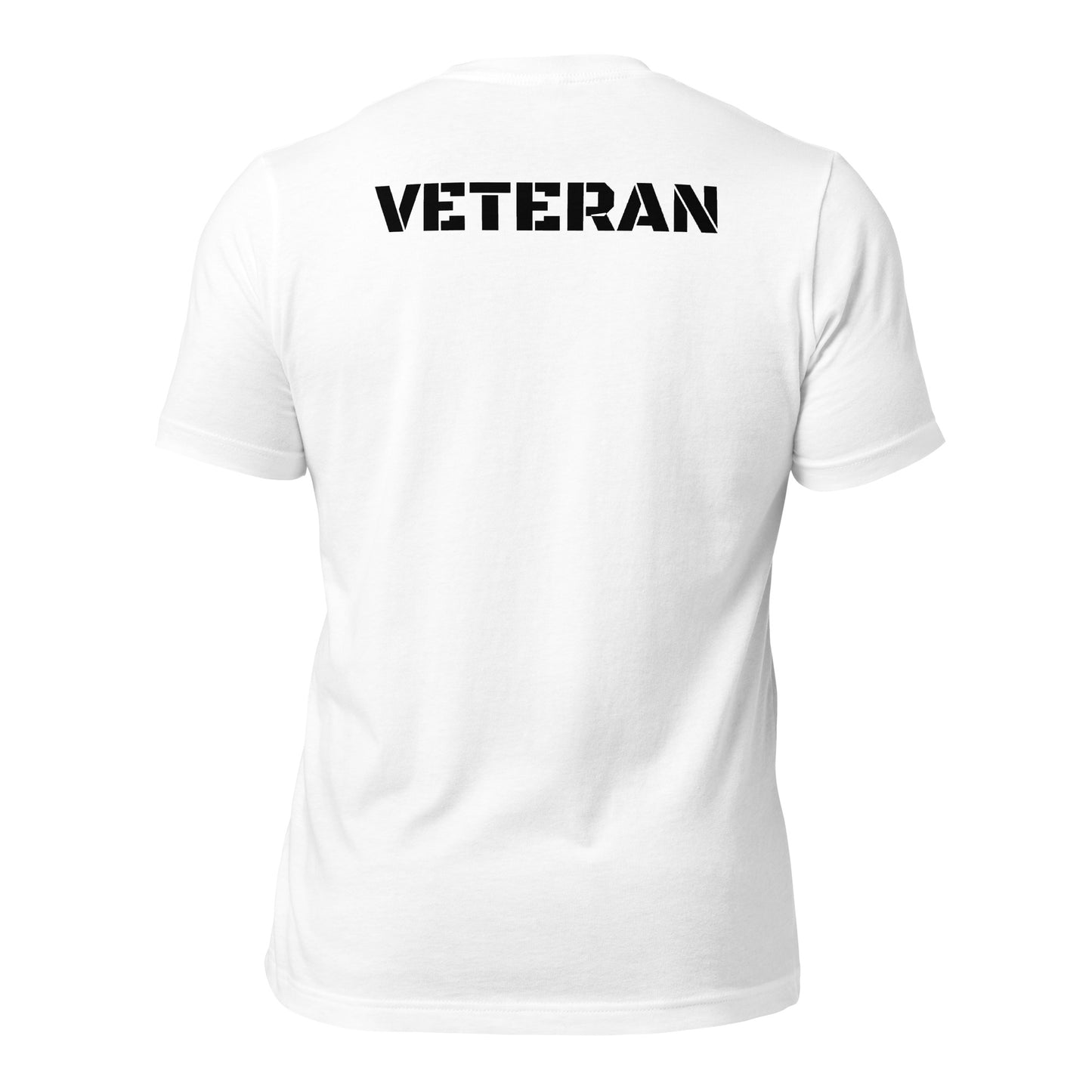 Basic text Veteran t-shirt