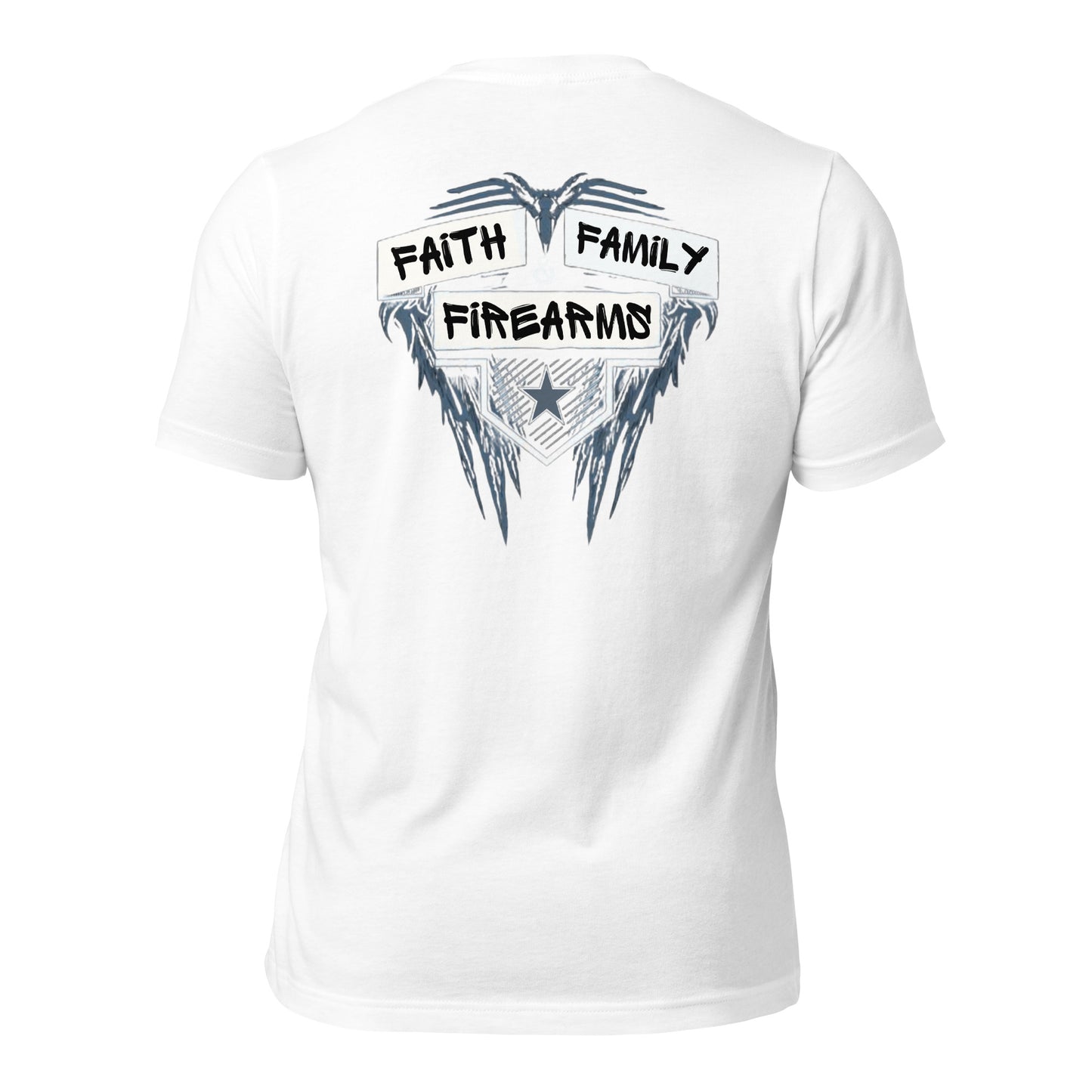 Faith Family and Firearms t-shirt