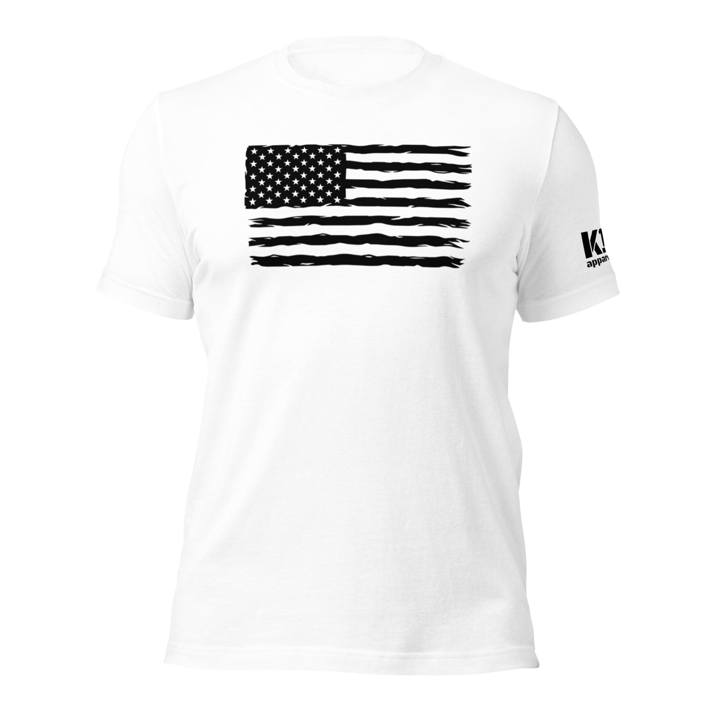 Black flag w/ K19 arm logo t-shirt