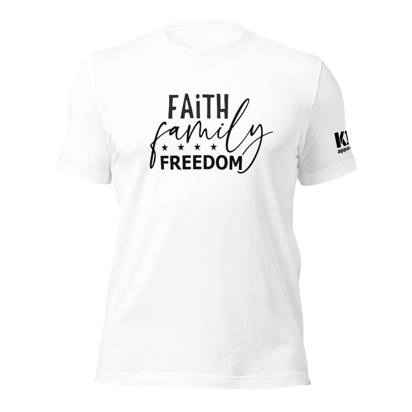 Faith Family Freedom t-shirt