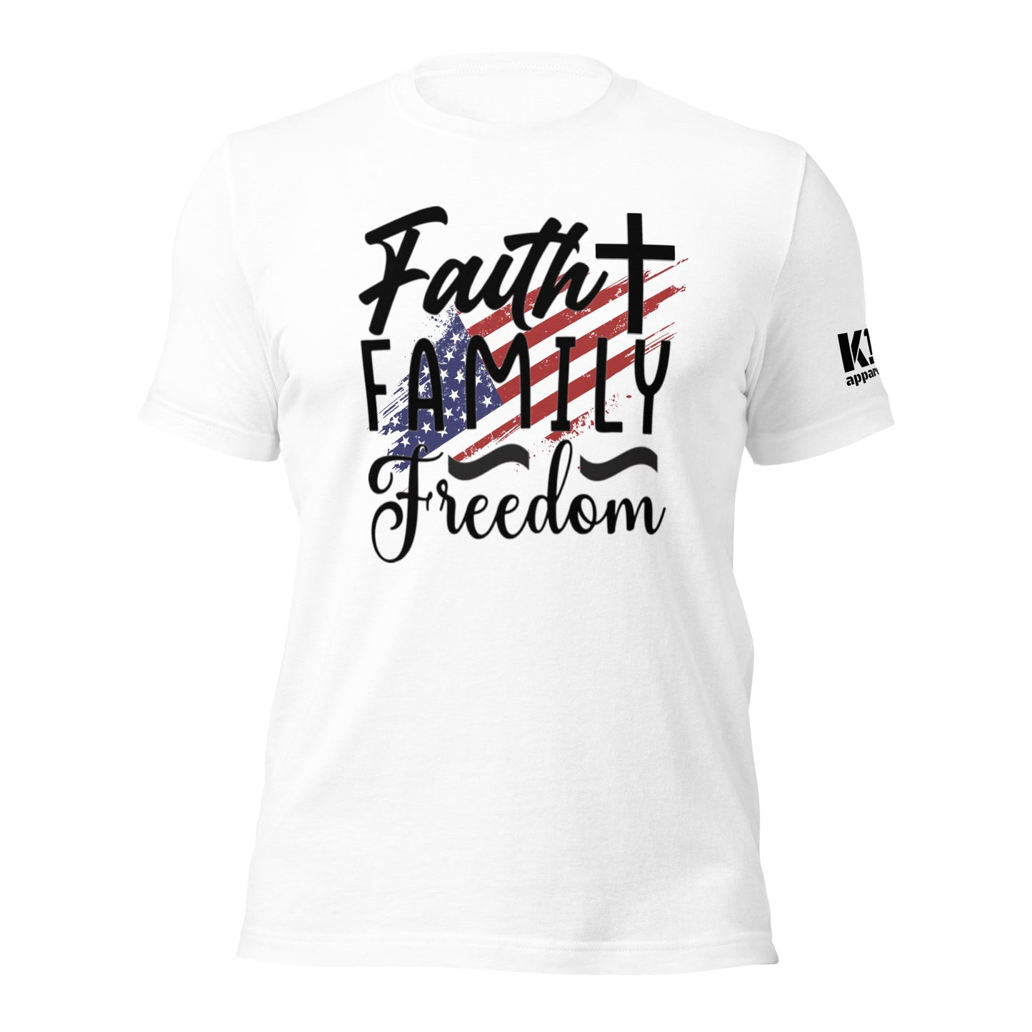 Faith Family Freedom t-shirt