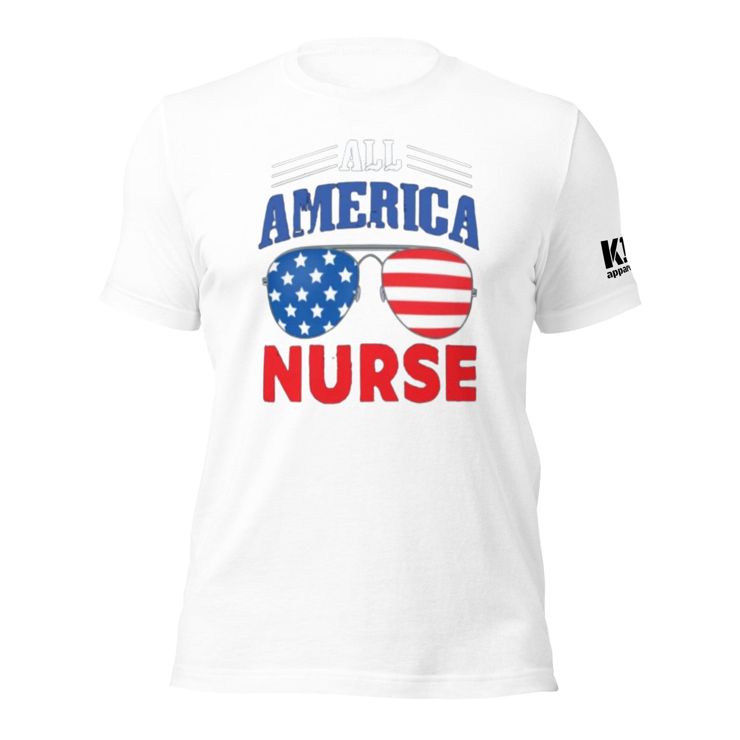 All American Nurse t-shirt