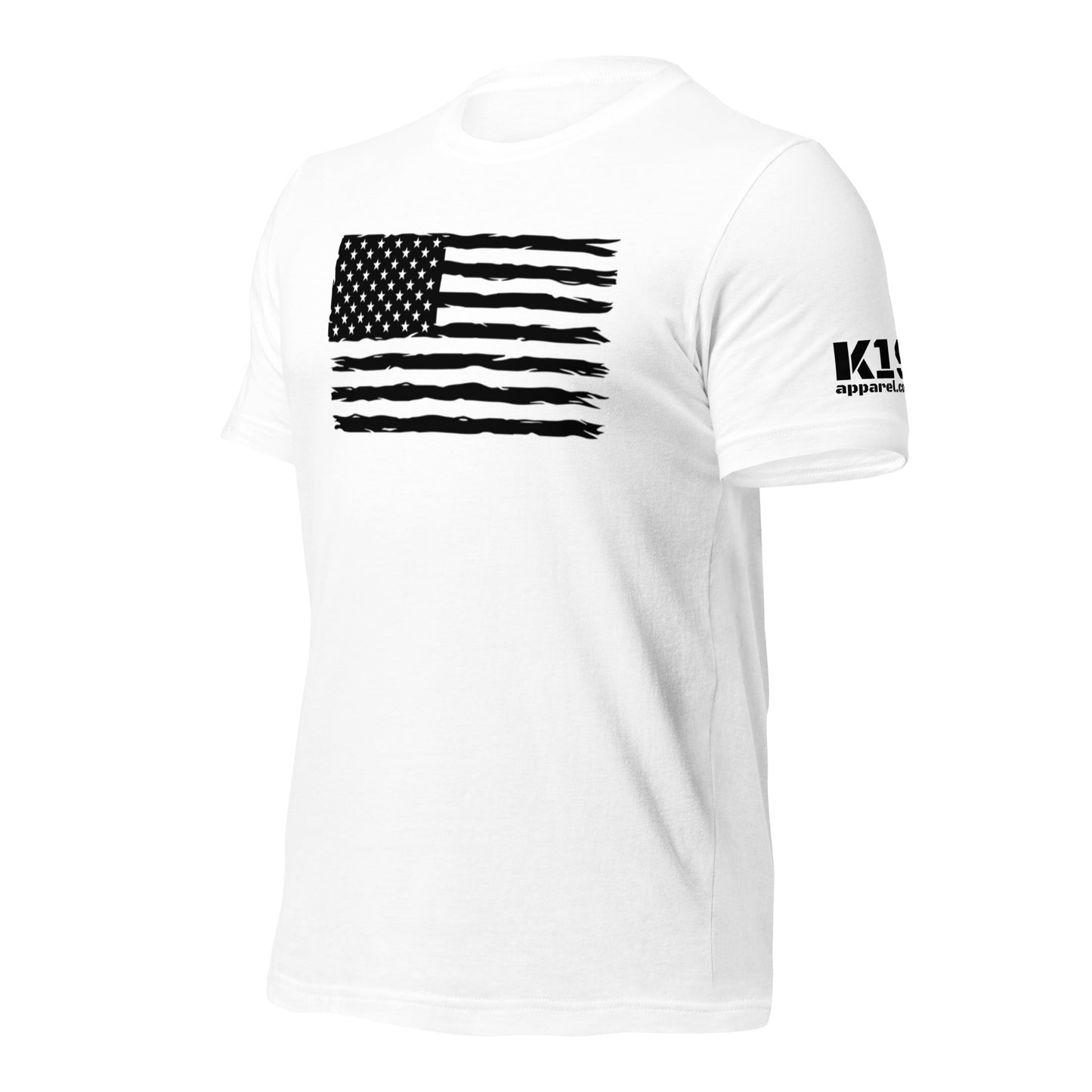 Black flag w/ K19 arm logo t-shirt