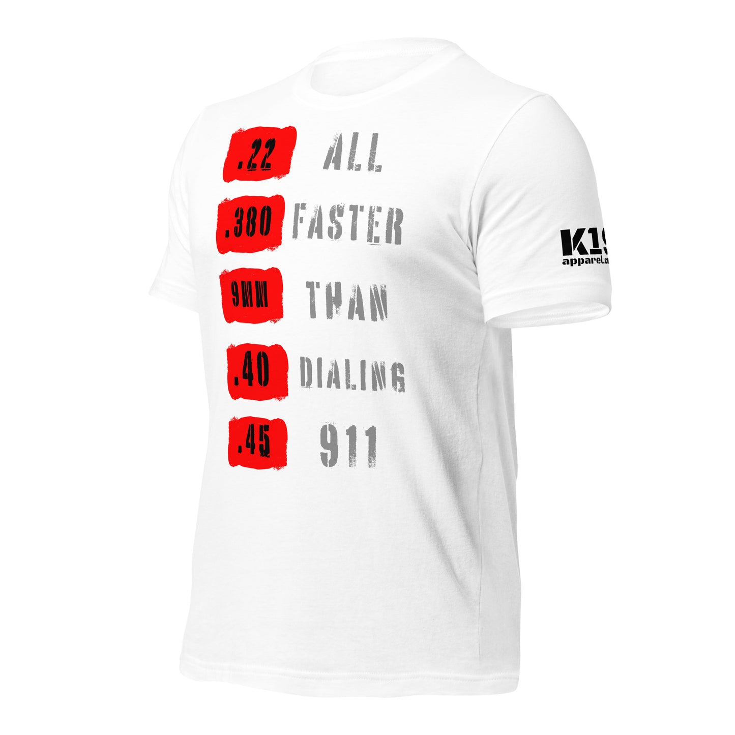 Faster than 9-1-1 t-shirt