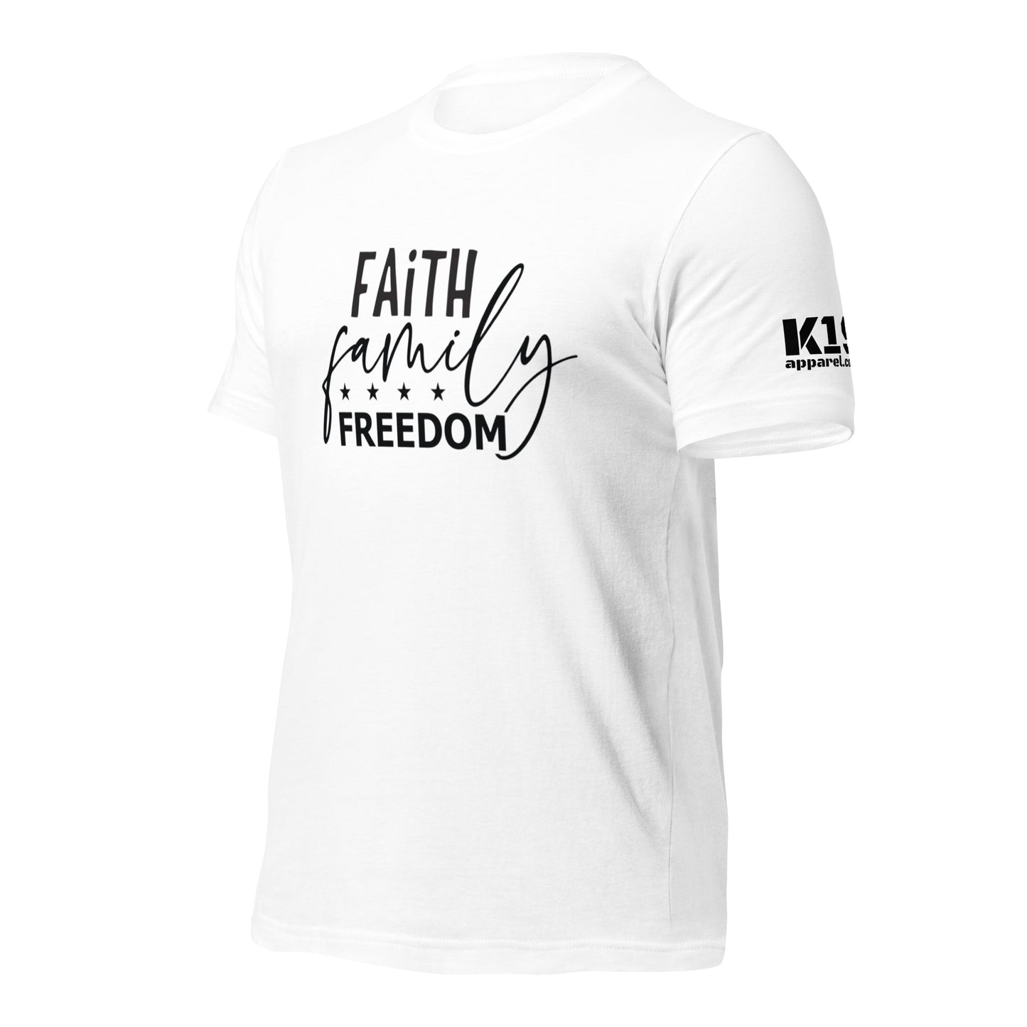 Faith Family Freedom t-shirt