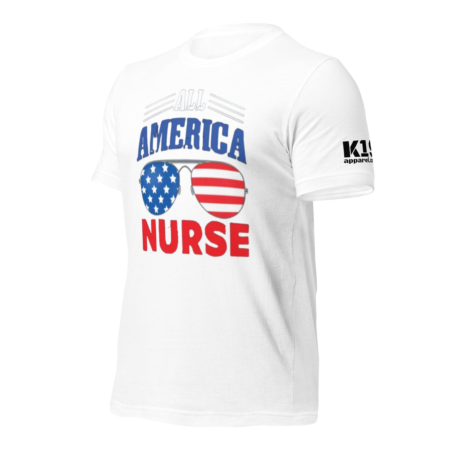 All American Nurse t-shirt