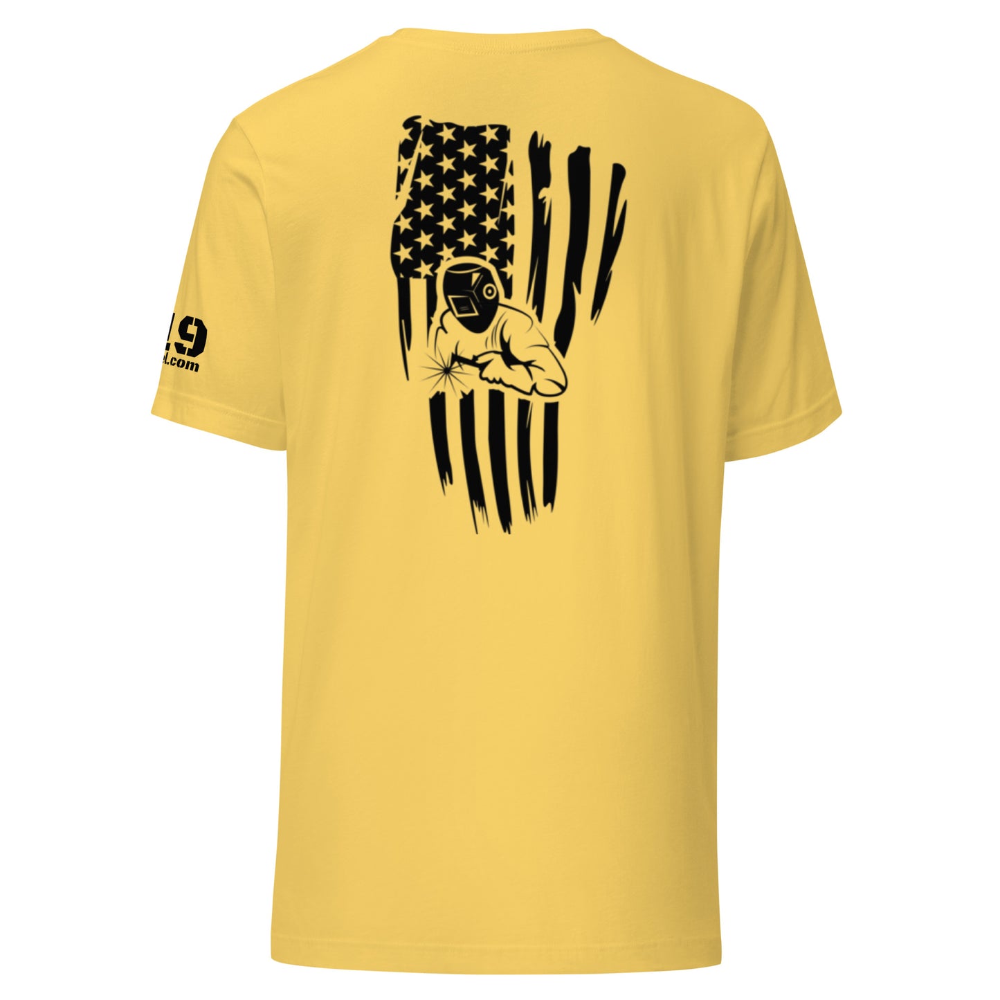 Welder flag t-shirt