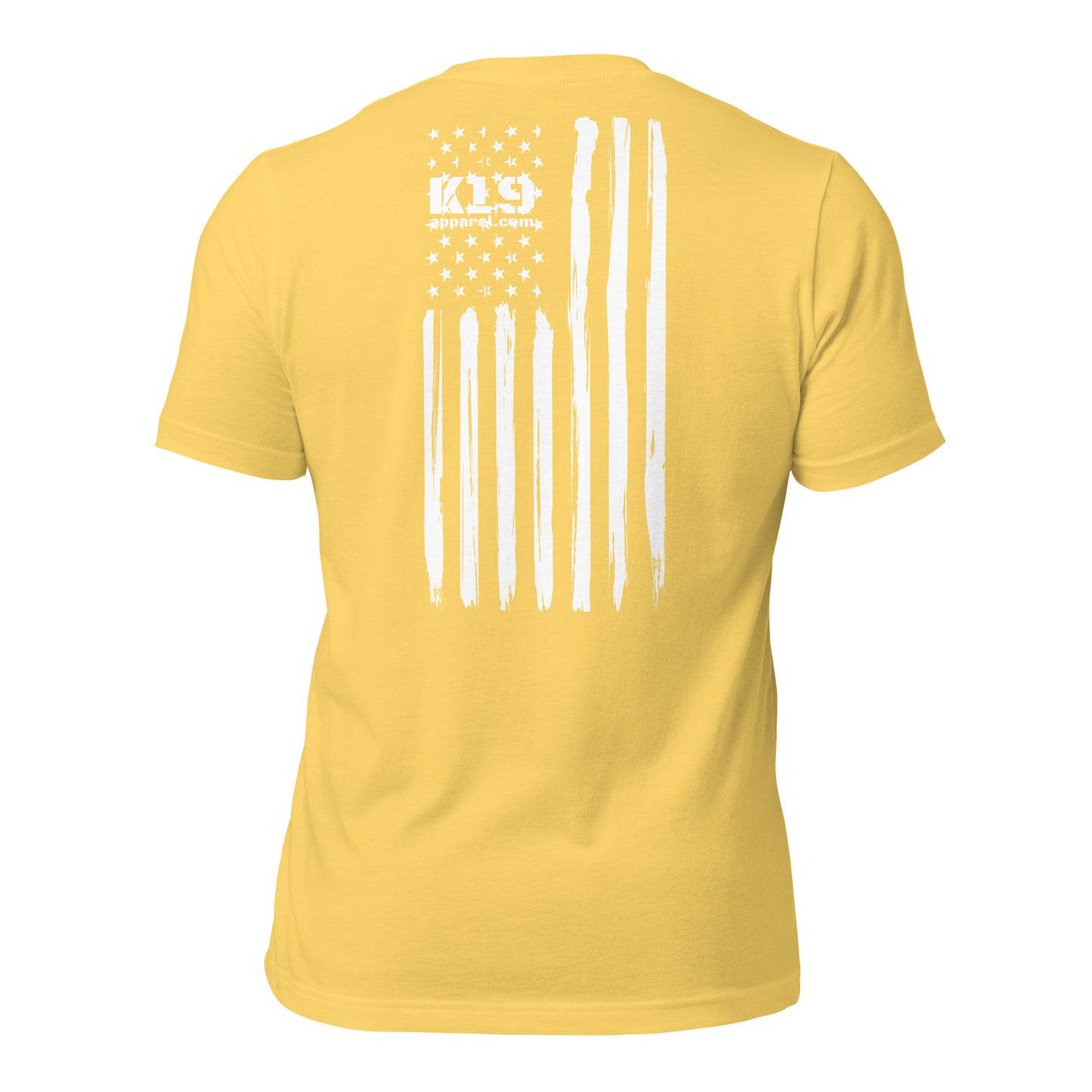 White Vertical flag t-shirt
