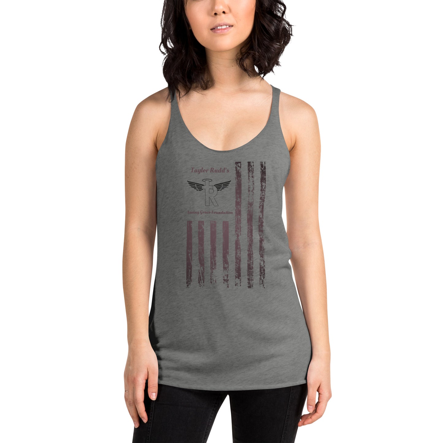 Taylor Rudd's Saving Grace Foundation Women's Racerback Tank