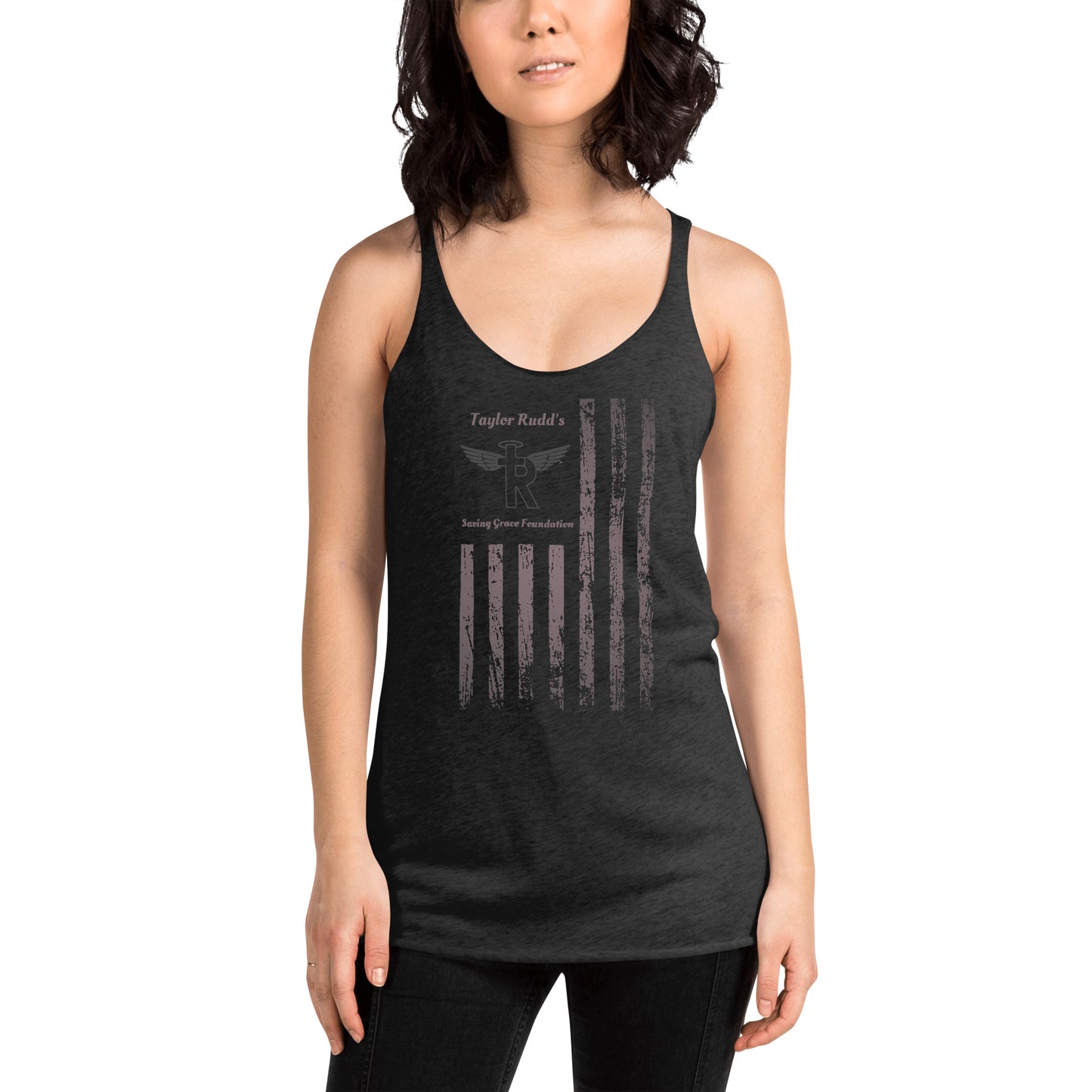 Taylor Rudd's Saving Grace Foundation Women's Racerback Tank