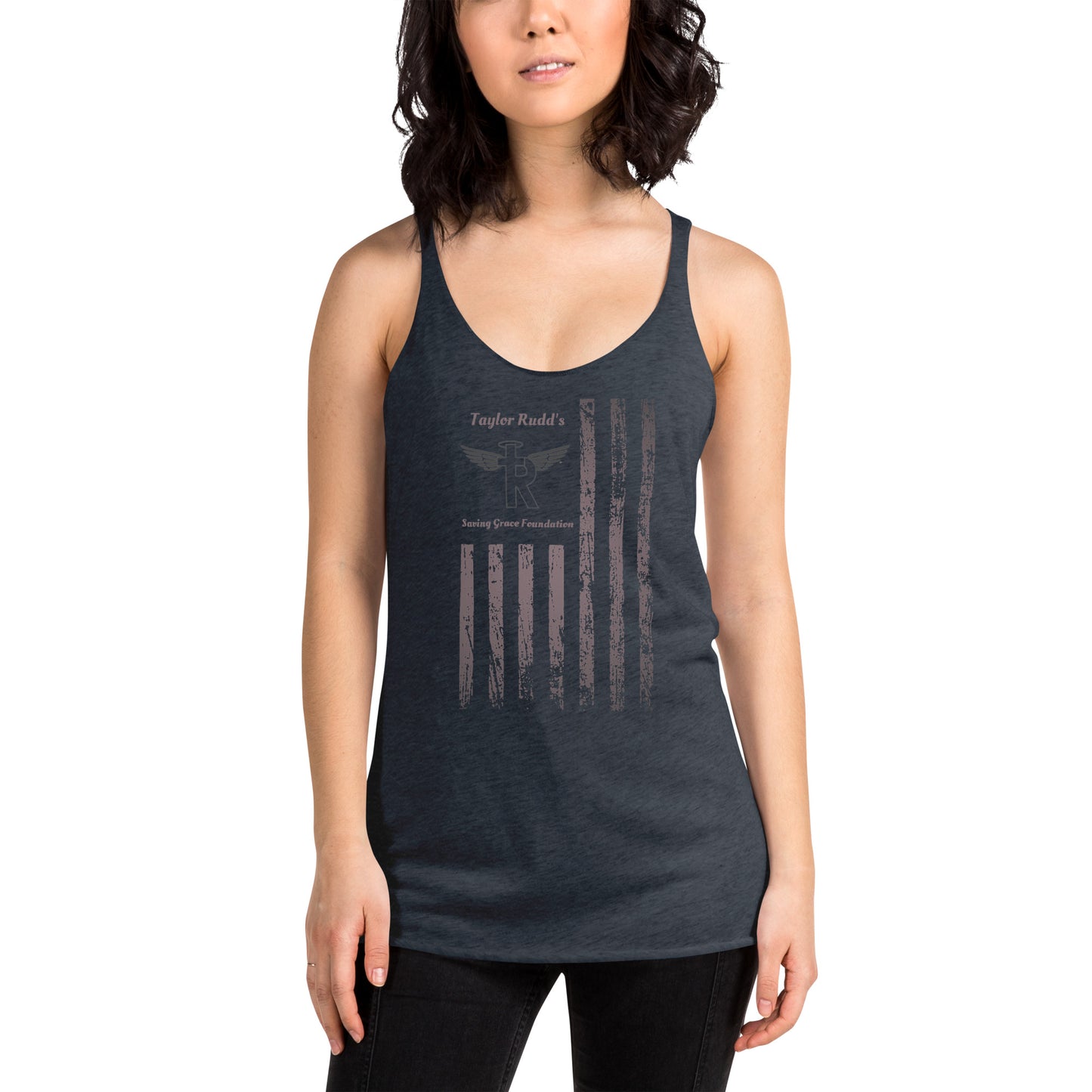 Taylor Rudd's Saving Grace Foundation Women's Racerback Tank