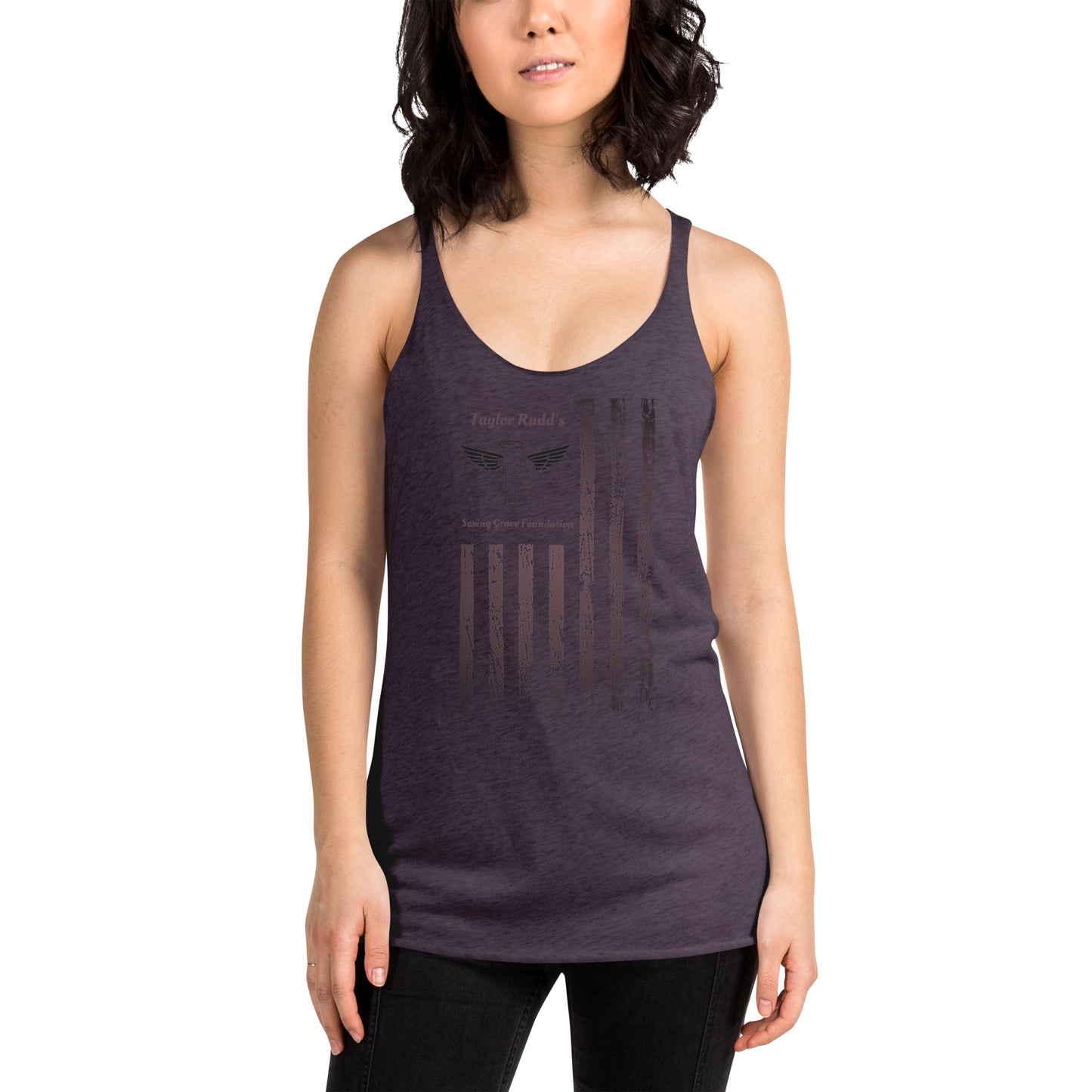 Taylor Rudd's Saving Grace Foundation Women's Racerback Tank