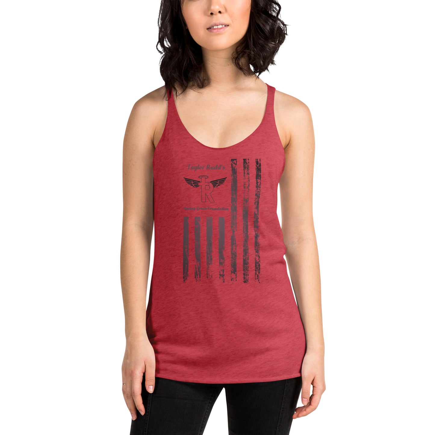 Taylor Rudd's Saving Grace Foundation Women's Racerback Tank