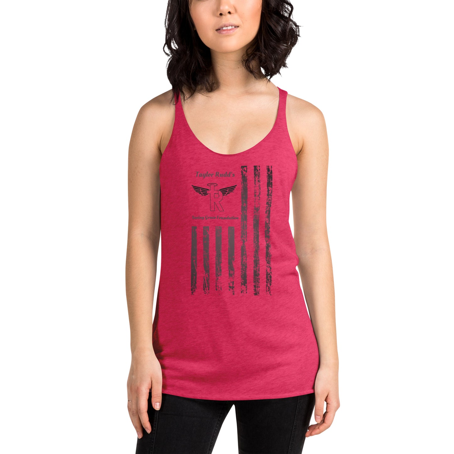 Taylor Rudd's Saving Grace Foundation Women's Racerback Tank