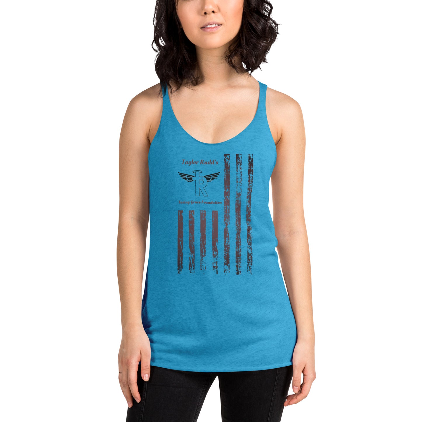 Taylor Rudd's Saving Grace Foundation Women's Racerback Tank