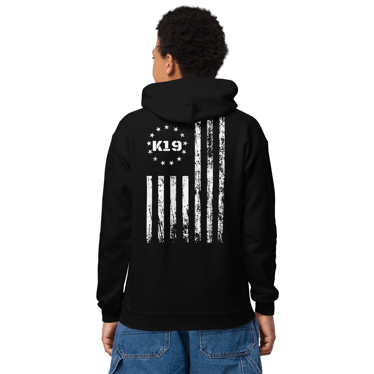 K19 Flag Youth heavy blend hoodie