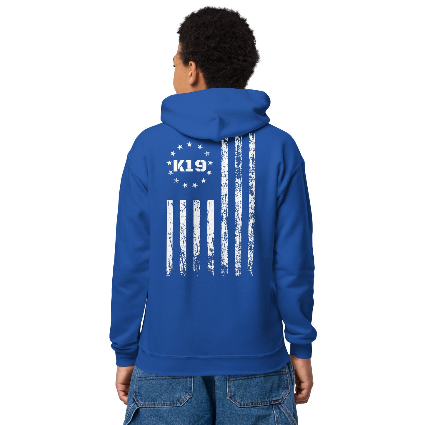 K19 Flag Youth heavy blend hoodie