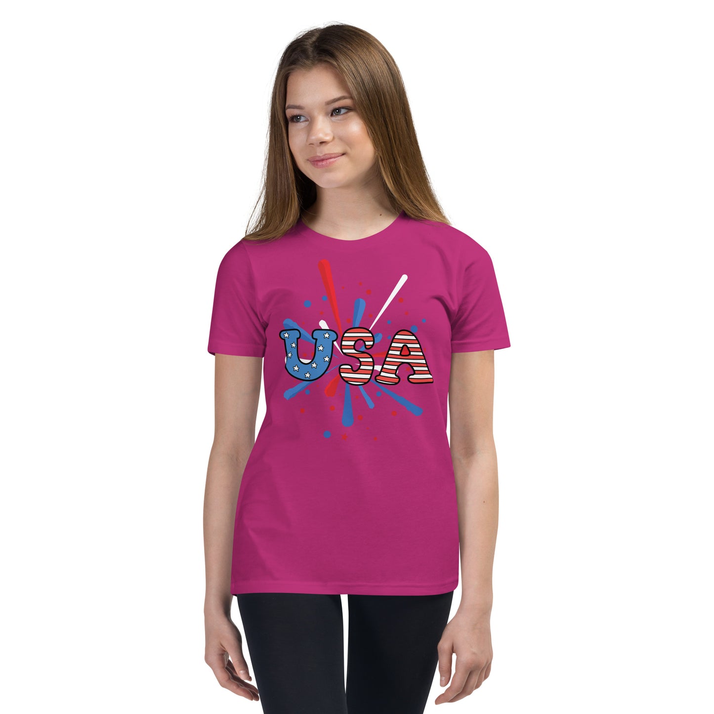 Youth USA Splash T-Shirt