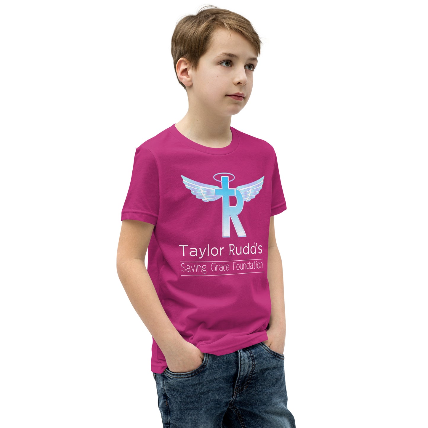 Taylor Rudd's Saving Grace Foundation Youth Short Sleeve T-Shirt