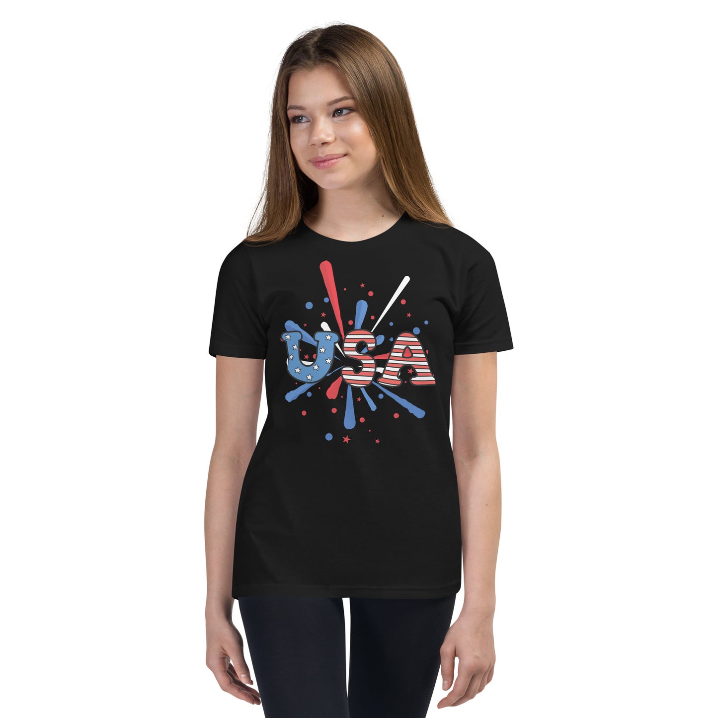 Youth USA Splash T-Shirt