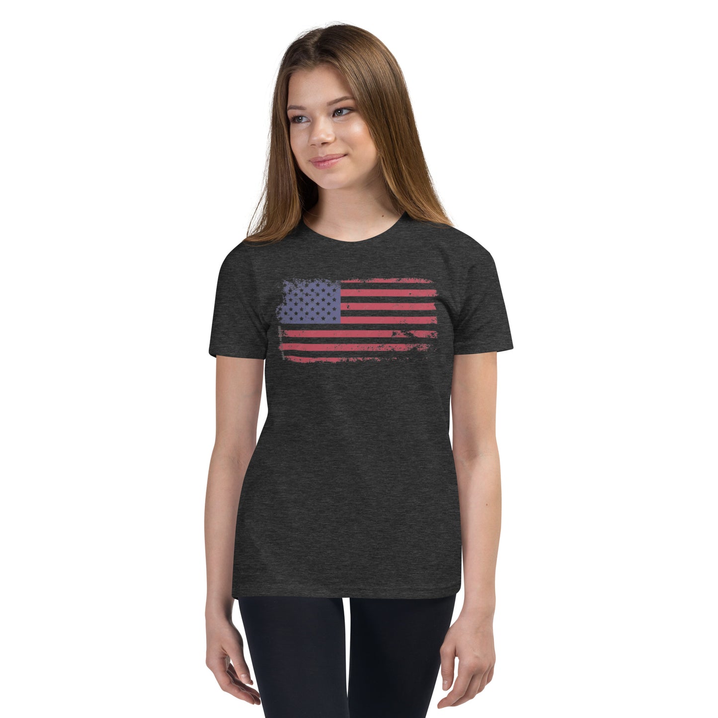 American Flag Youth Short Sleeve T-Shirt