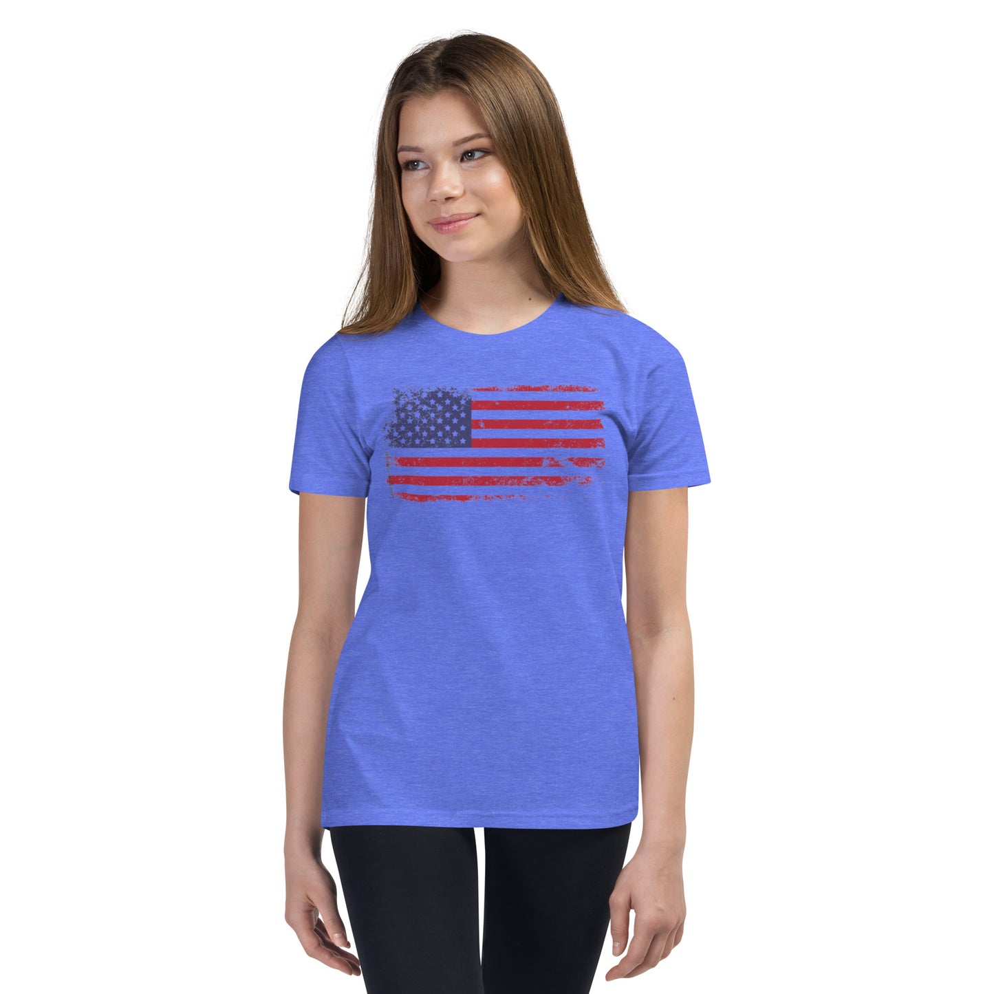 American Flag Youth Short Sleeve T-Shirt