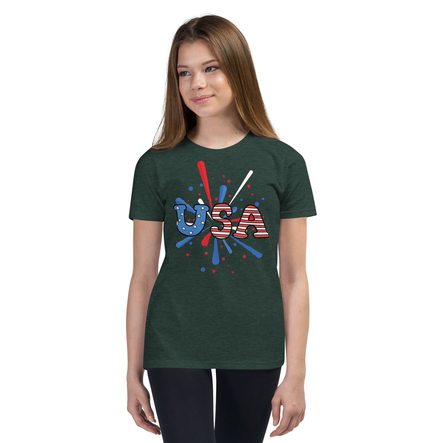 Youth USA Splash T-Shirt