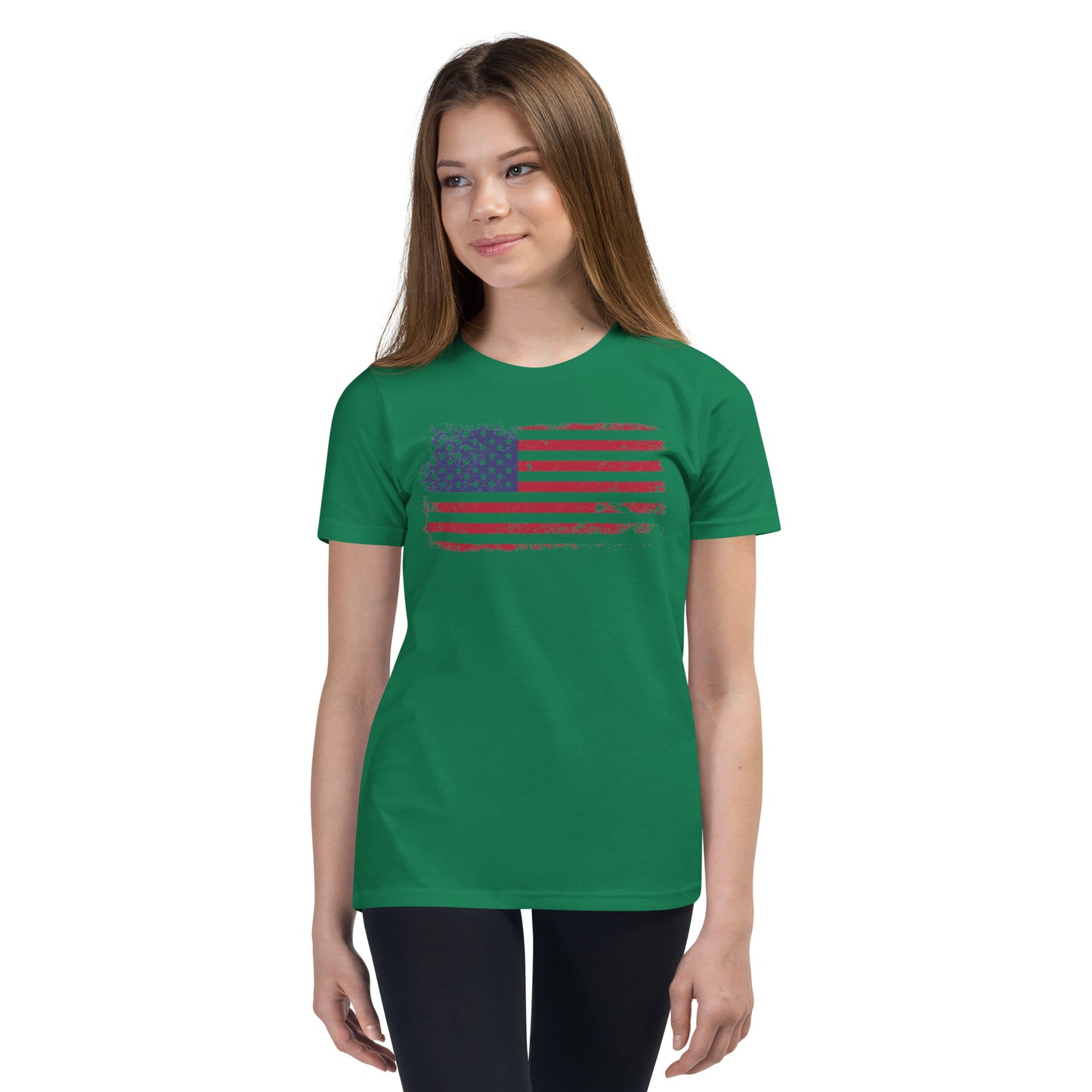 American Flag Youth Short Sleeve T-Shirt