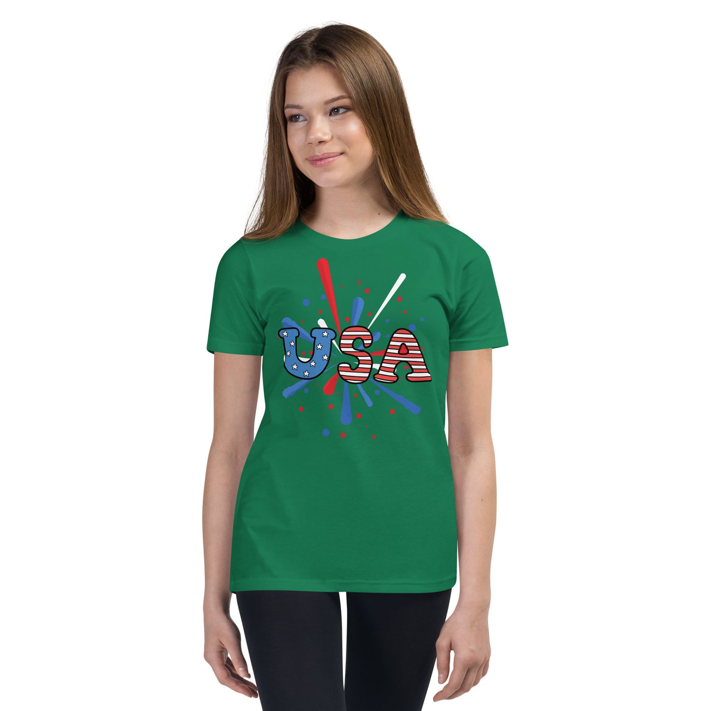 Youth USA Splash T-Shirt
