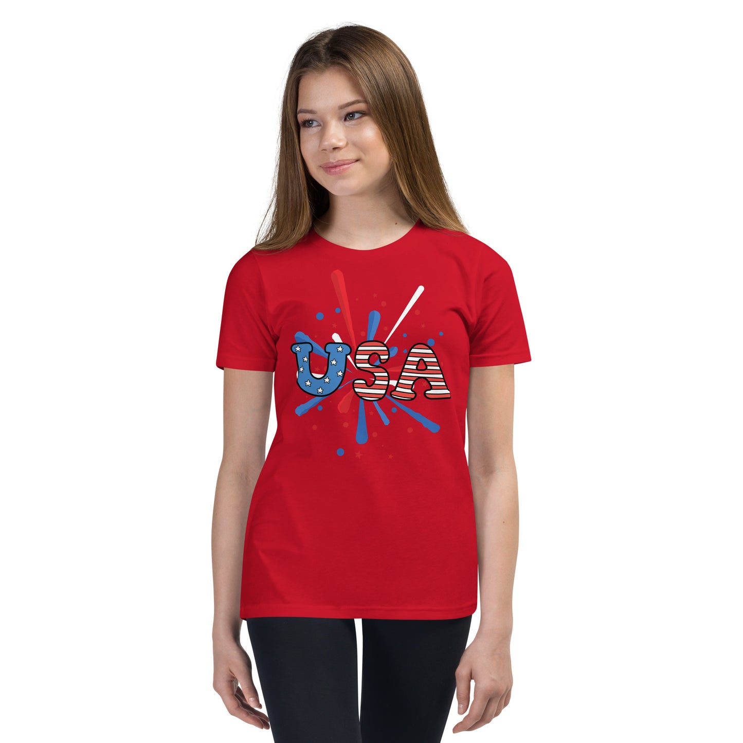 Youth USA Splash T-Shirt