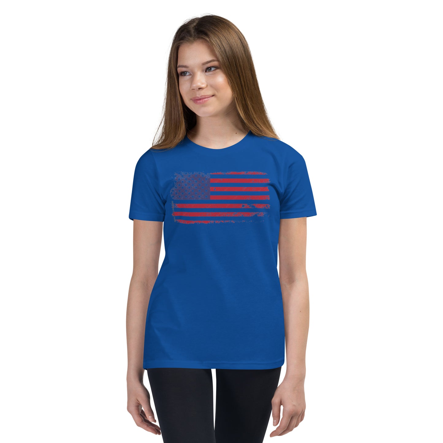 American Flag Youth Short Sleeve T-Shirt