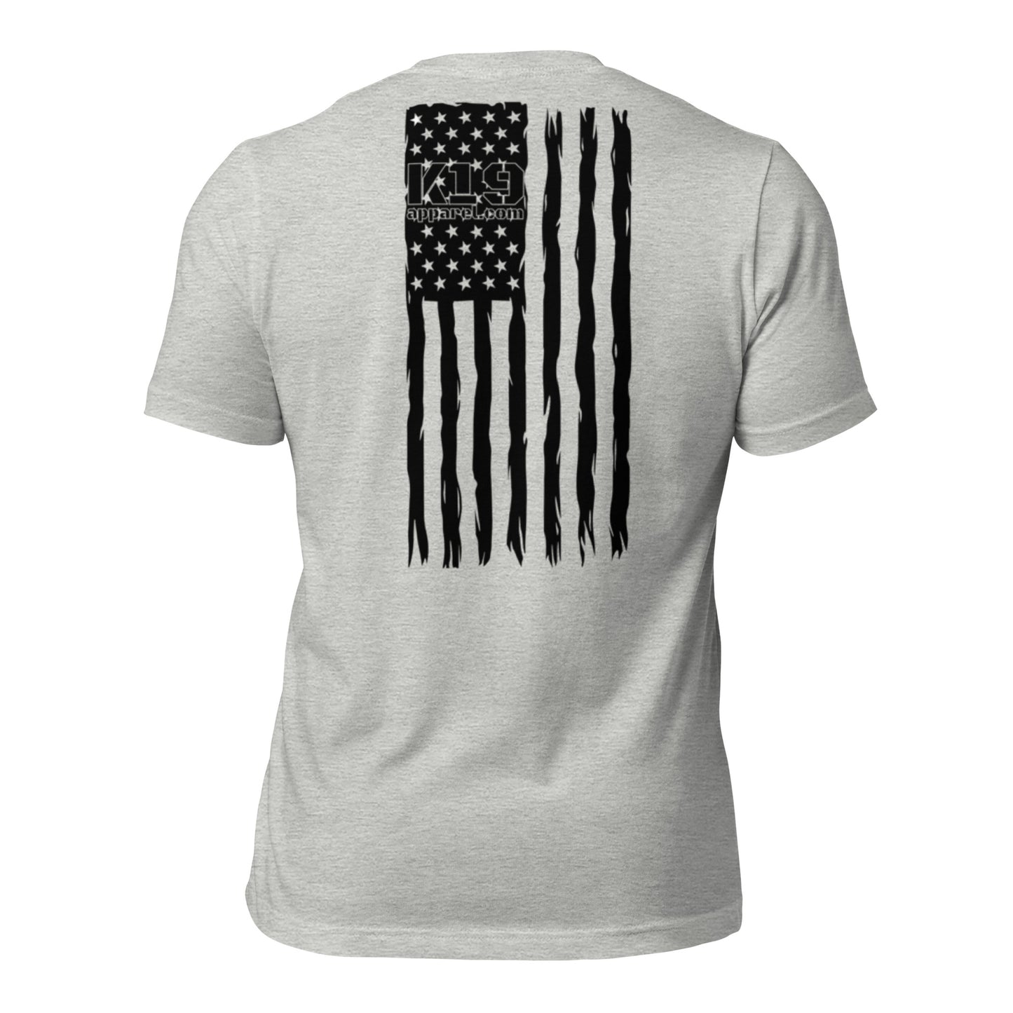 K19 vertical flag t-shirt