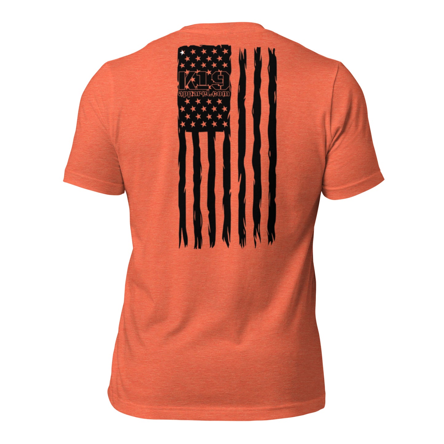 K19 vertical flag t-shirt