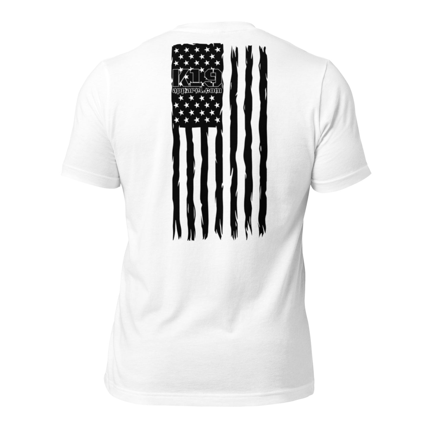 K19 vertical flag t-shirt