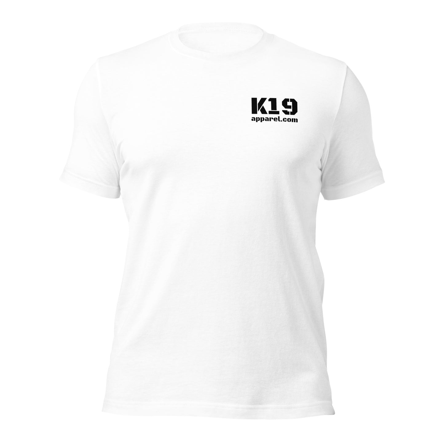 K19 vertical flag t-shirt
