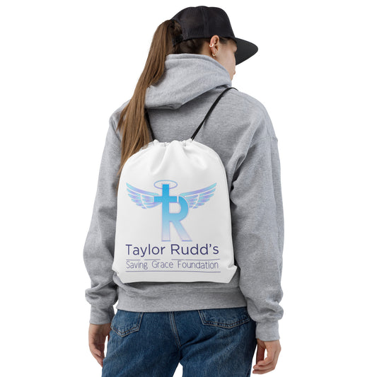 Taylor Rudd's Saving Grace Foundation Drawstring Bag