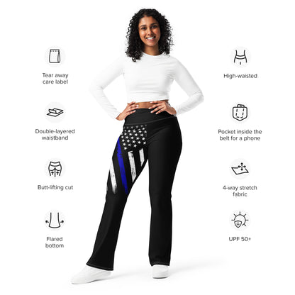 Blue Line Flare leggings