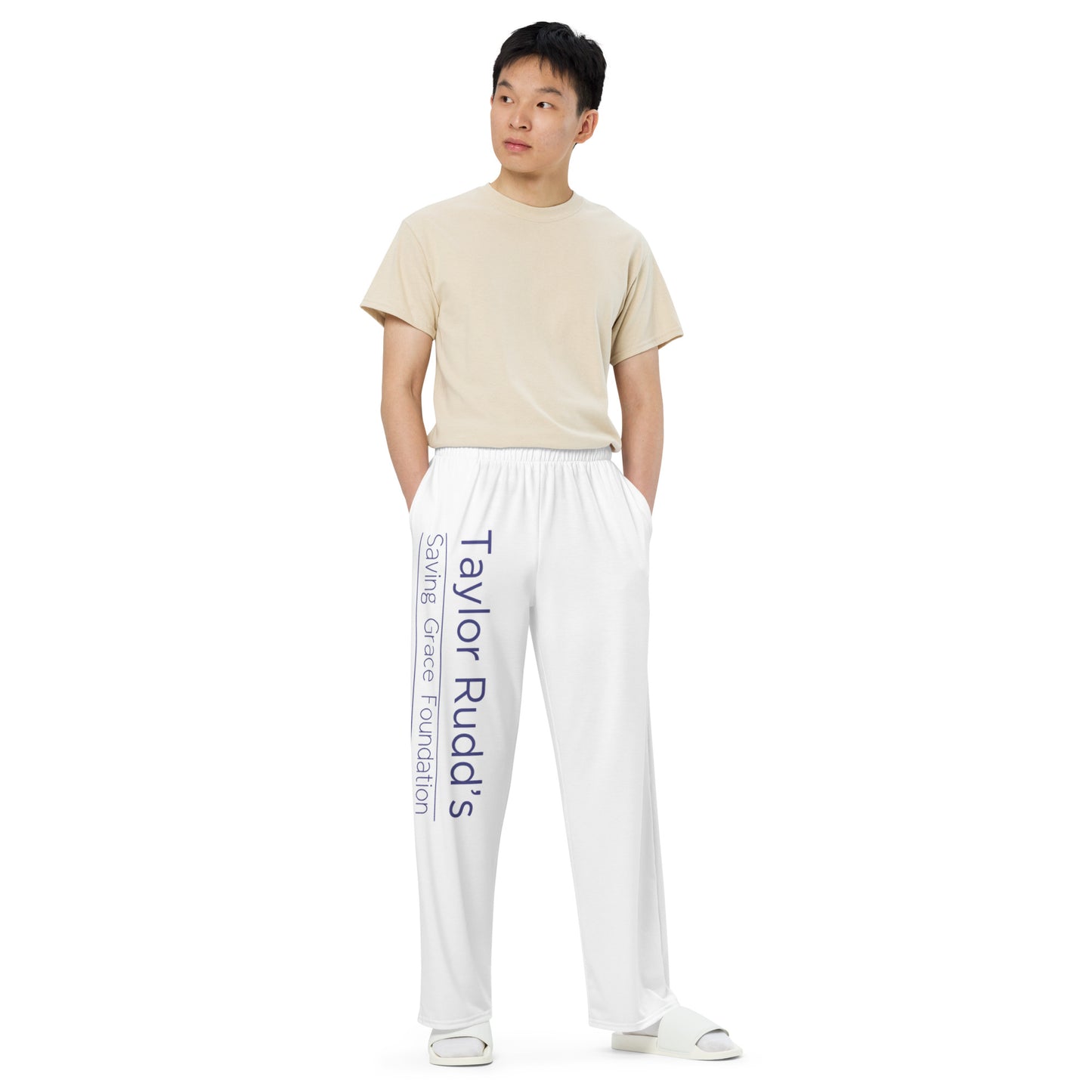 Taylor Rudd's Saving Grace Foundation unisex wide-leg pants