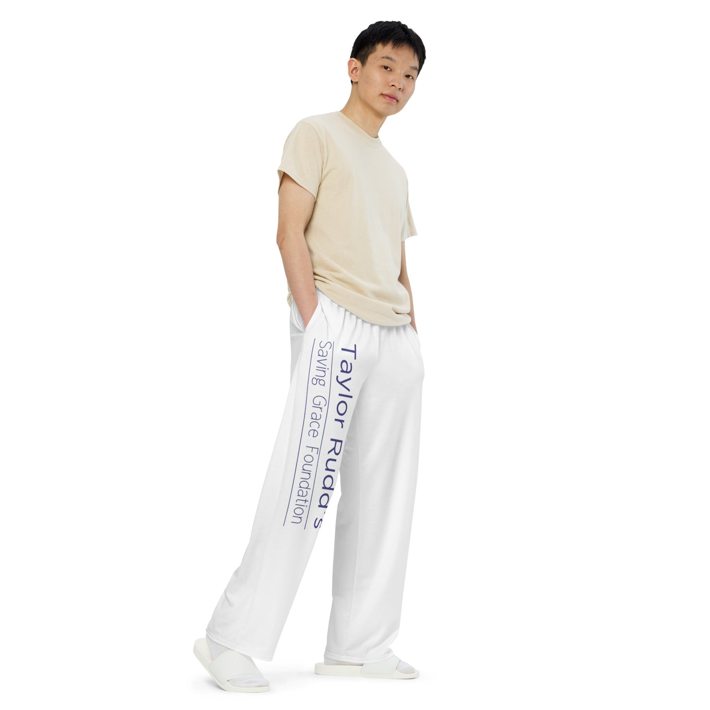 Taylor Rudd's Saving Grace Foundation unisex wide-leg pants