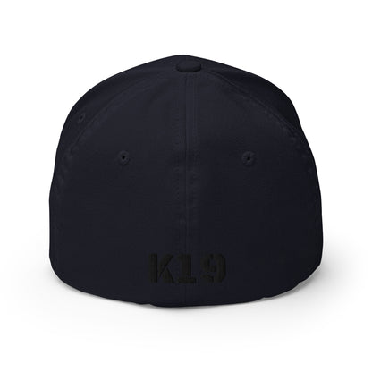 Black text W/ K19 logo embroidered  Cap