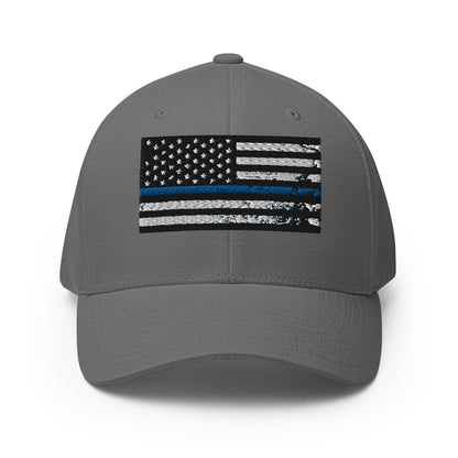 Blue line flag Cap