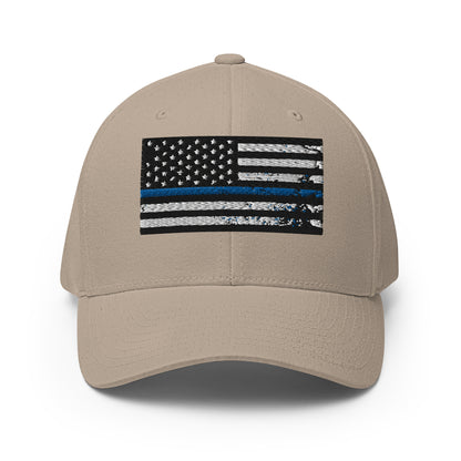 Blue line flag Cap