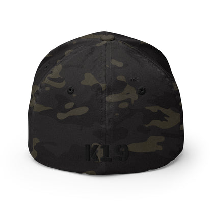 Black text W/ K19 logo embroidered  Cap