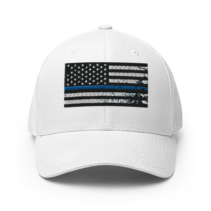 Blue line flag Cap