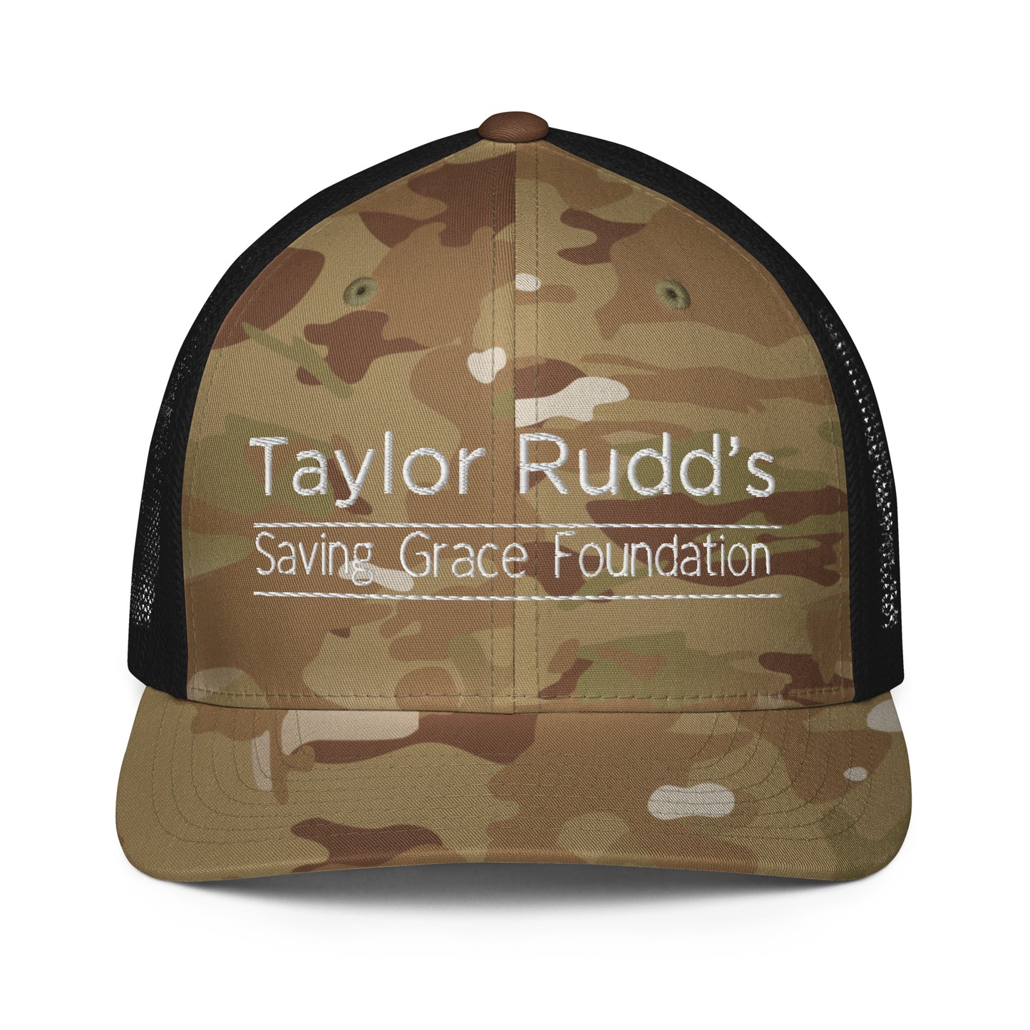 Taylor Rudd's Saving Grace Foundation Closed-back trucker cap