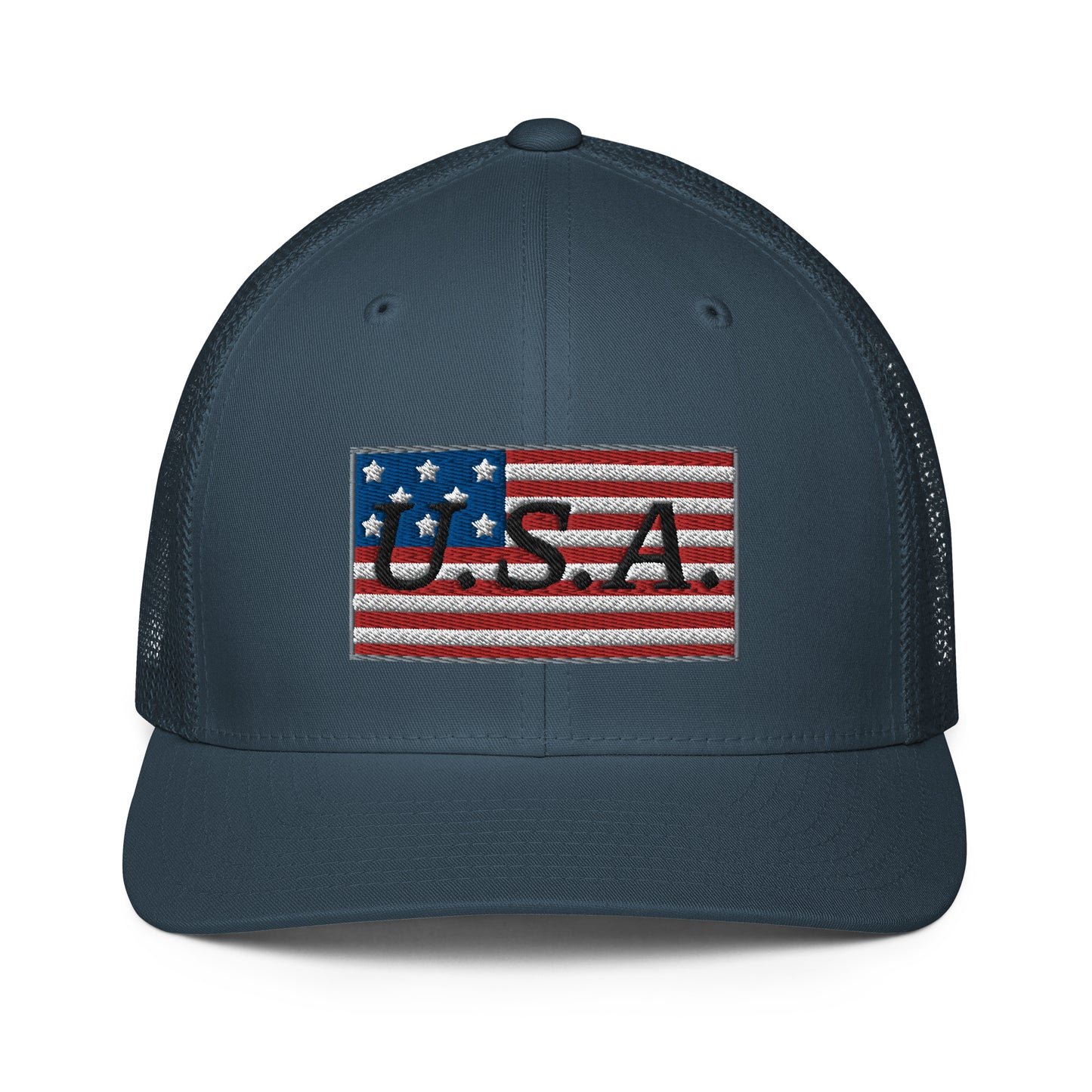 USA Closed-back trucker cap